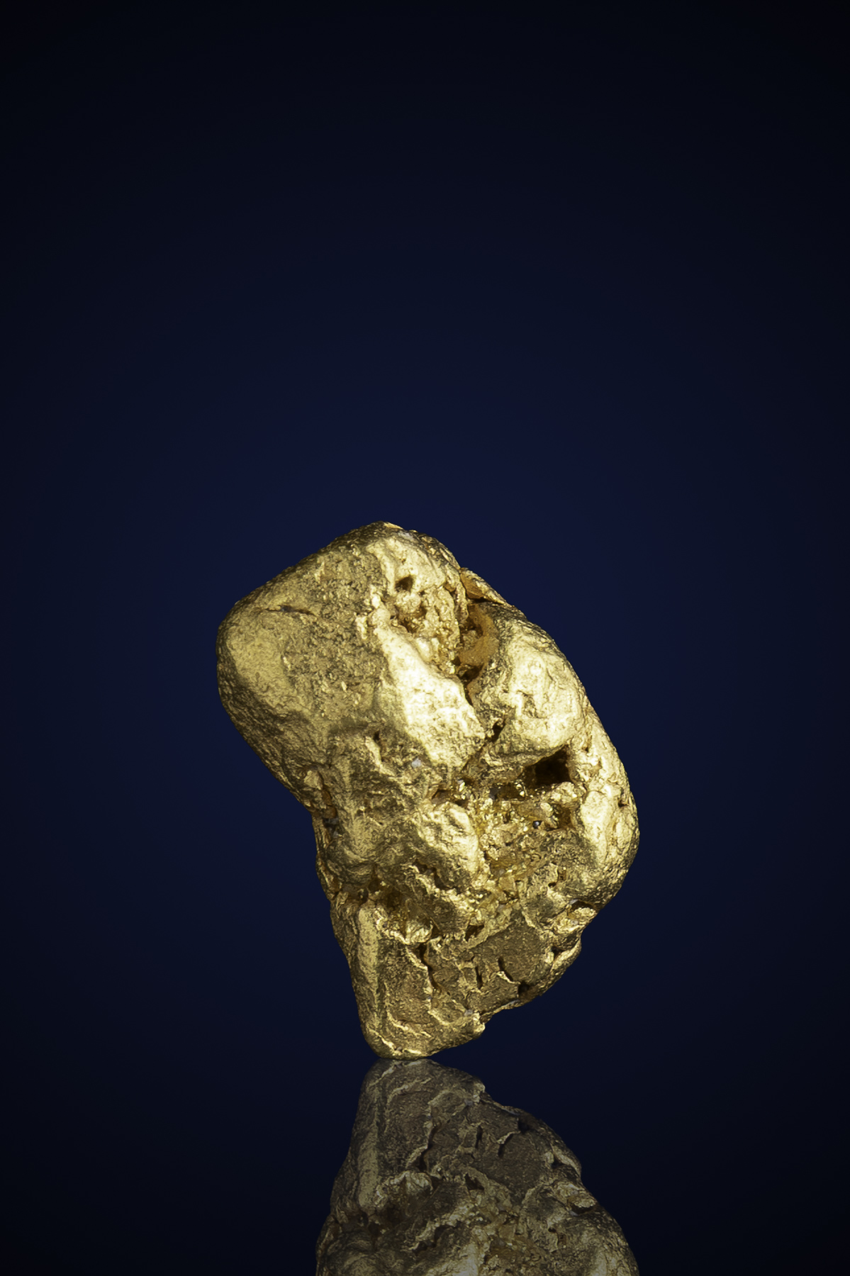 Striking, Textured Natural Gold Nugget - CA - 3.48 grams (image for) Striking, Textured Natural Gold Nugget - CA - 3.48 grams